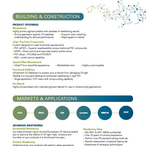 Building and Construction Brochure