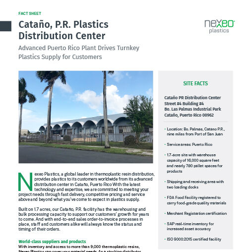 Cataño, PR Plastics Distribution Center