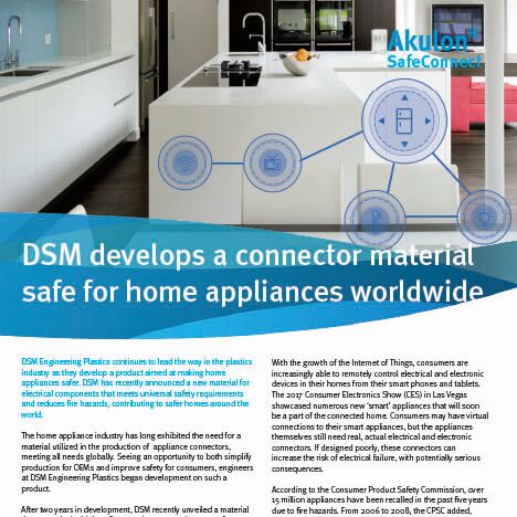 Akulon SafeConnect PA66 Appliances Flyer