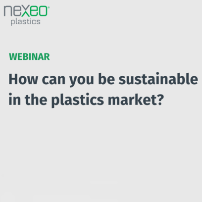 How can you be sustainable in the plastics market?