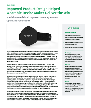 Improved Product Design Helped Wearable Device Maker Deliver the Win