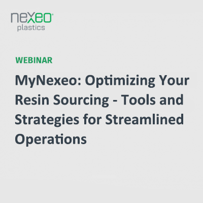 MyNexeo: Optimizing Your Resin Sourcing - Tools and Strategies for Streamlined Operations