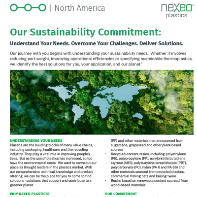 Our Sustainability Commitment: Understand Your Needs. Overcome Your Challenges. Deliver Solutions.