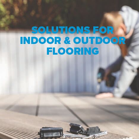 Solutions for Indoor & Outdoor Flooring