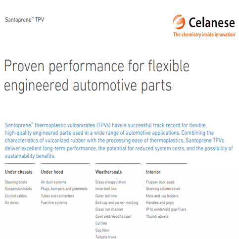 Proven Performance for Flexible Engineered Automotive Parts