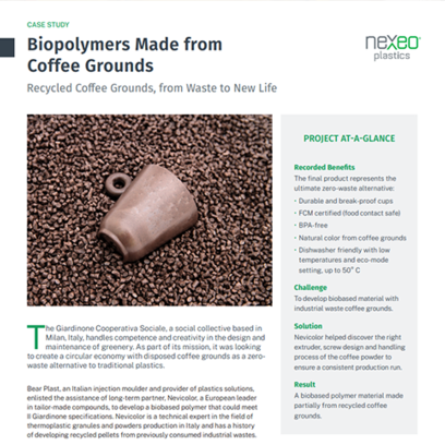 Biopolymers Made from Coffee Grounds