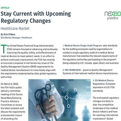 Stay Current With Upcoming Regulatory Changes
