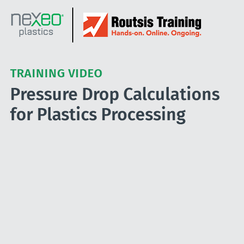 Understand the pressure drop and its relationship to material viscosity, flow length, and part geometry.
