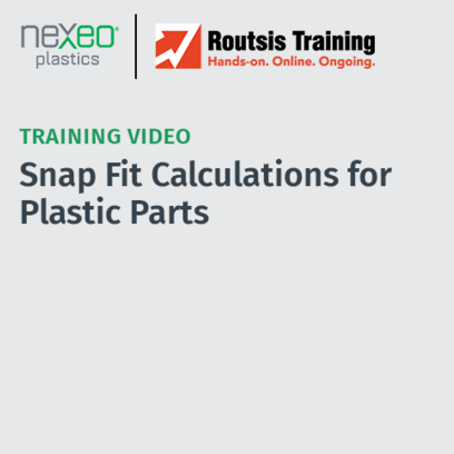 Calculating snap deflection and how it relates to a material stress strain curve.