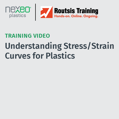 Explains stress and strain, and why this data is important to material selection.