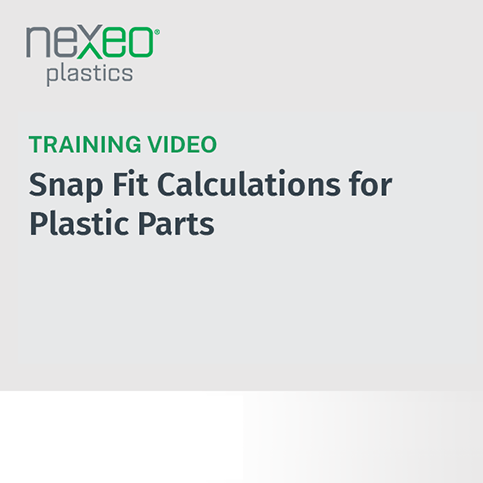 Snap Fit Calculations for Plastic Parts